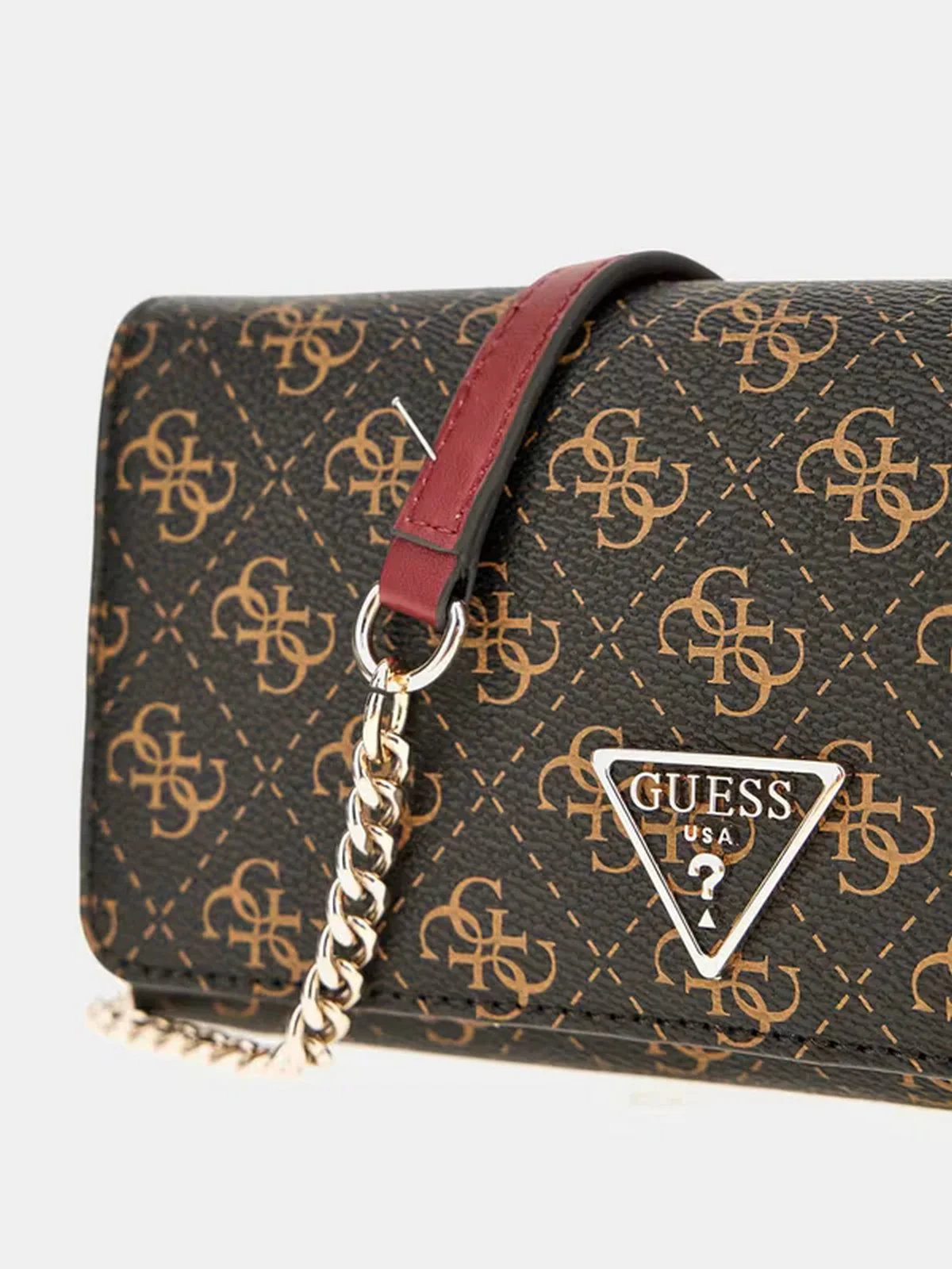 GUESS Borsa Donna NOELLE XBODY FLAP ORGANIZER HWQL78 79750 BRO BROWN - Image 2