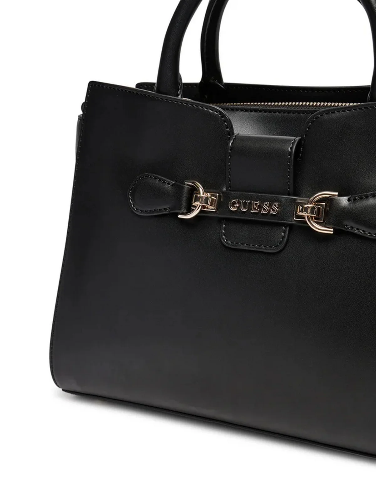 GUESS Borsa Donna Nolana Sml Girlfrien HWVG95 00060 BLA Nero - Image 2