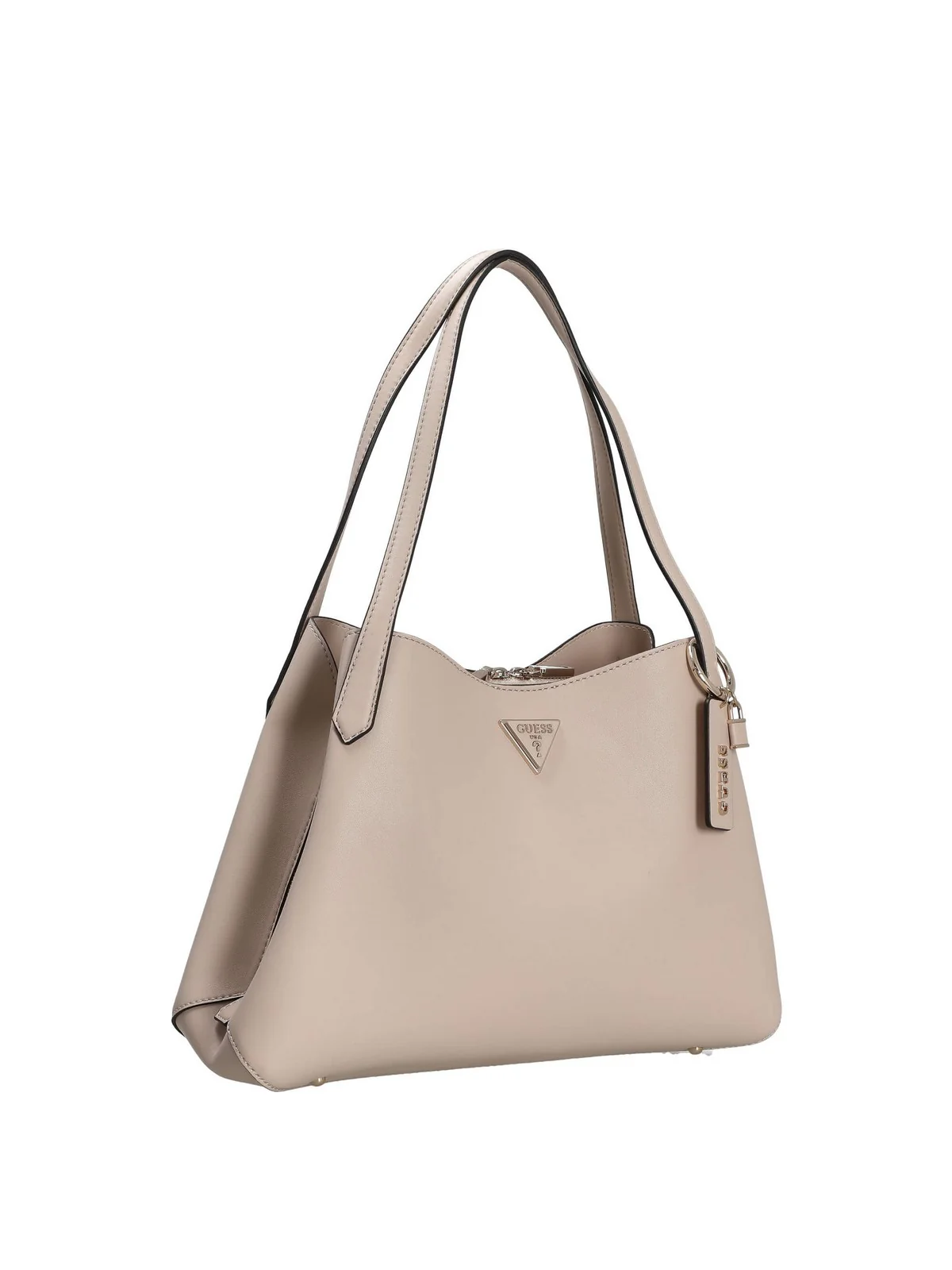 GUESS Borsa Donna Nolana Sml Girlfrien HWVG95 07220 STO Beige - Image 4