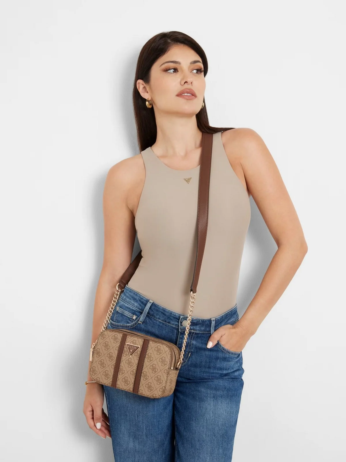 GUESS Borsa Donna Noreen HWSG90 00140 LGW Marrone - Image 2