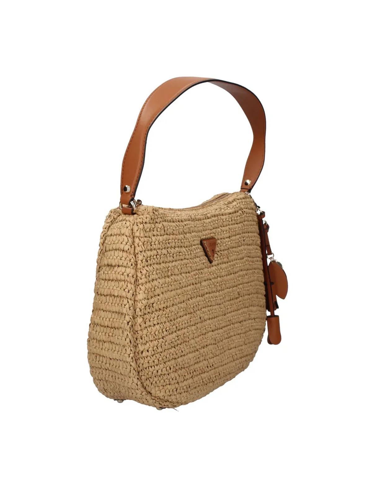 GUESS Borsa Donna OFELIA HOBO SHOULDER BAG HWWG99 23010 NTC NATURAL/COGNAC - Image 2
