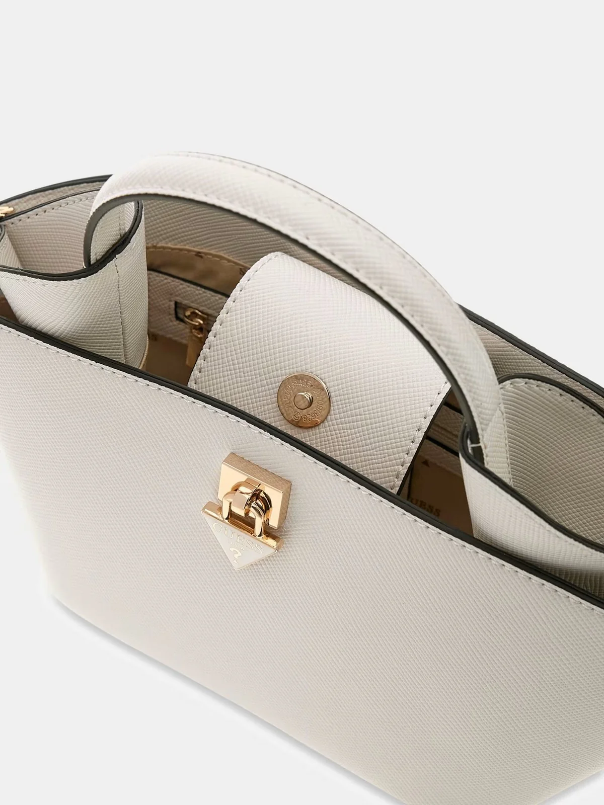 GUESS Borsa Donna PATSIE MINI TOTE HWZG99 19750 OFF off white - Image 3