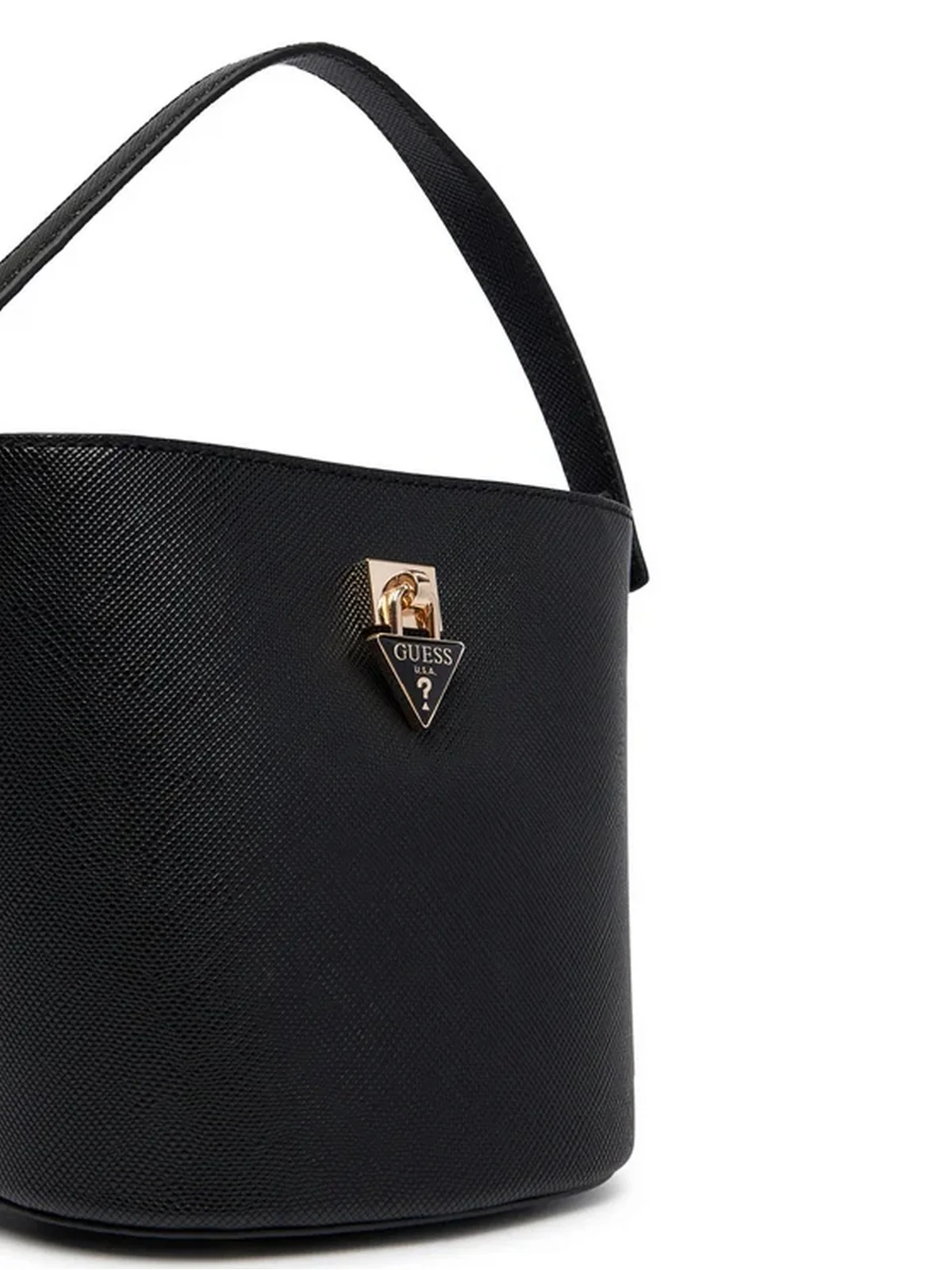 GUESS Borsa Donna PATSIE TOP HANDLE BUCKET HWZG99 19030 BLA BLACK - Image 5
