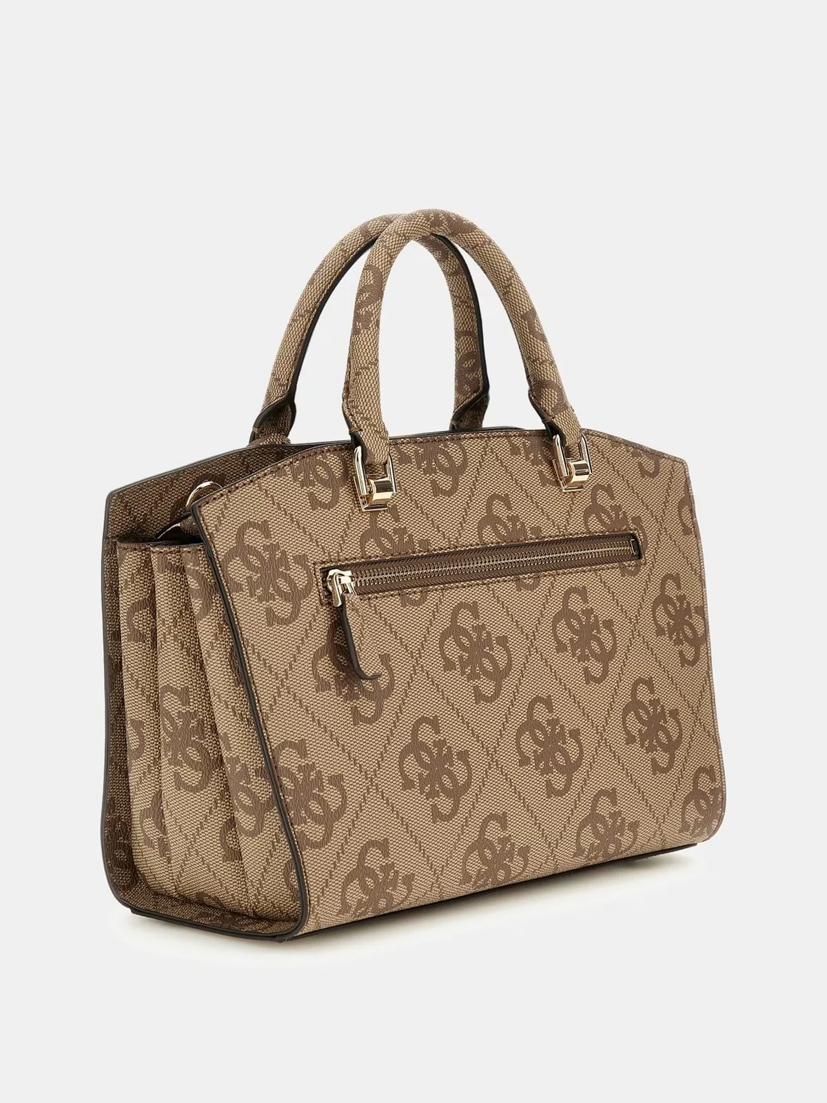 GUESS Borsa Donna QUEENSLAND LUXURY SATCHEL HWOS96 55060 LTL LATTE LOGO - Image 5