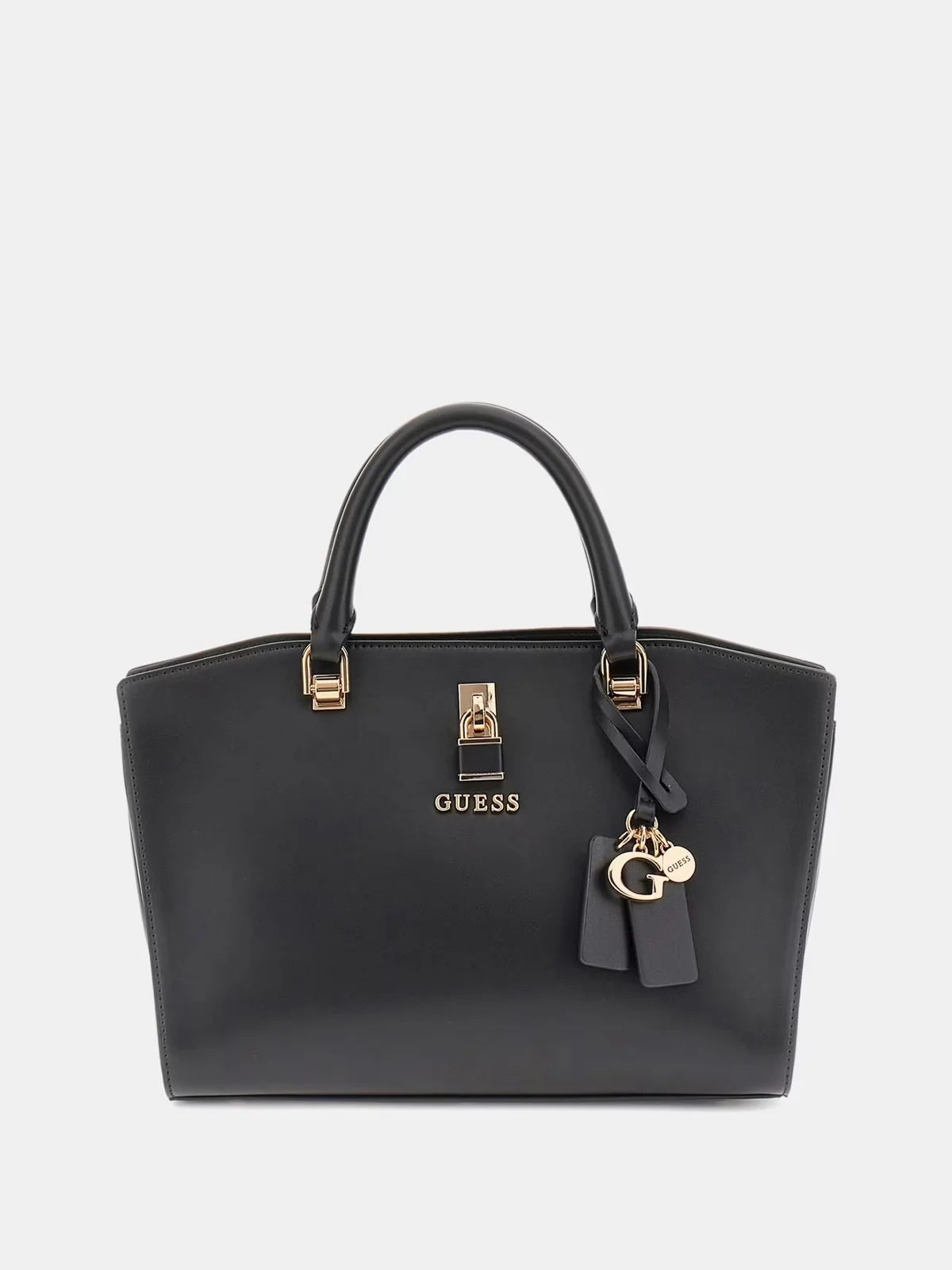 GUESS Borsa Donna QUEENSLAND LUXURY SATCHEL HWVG96 55060 BLA BLACK - Image 2
