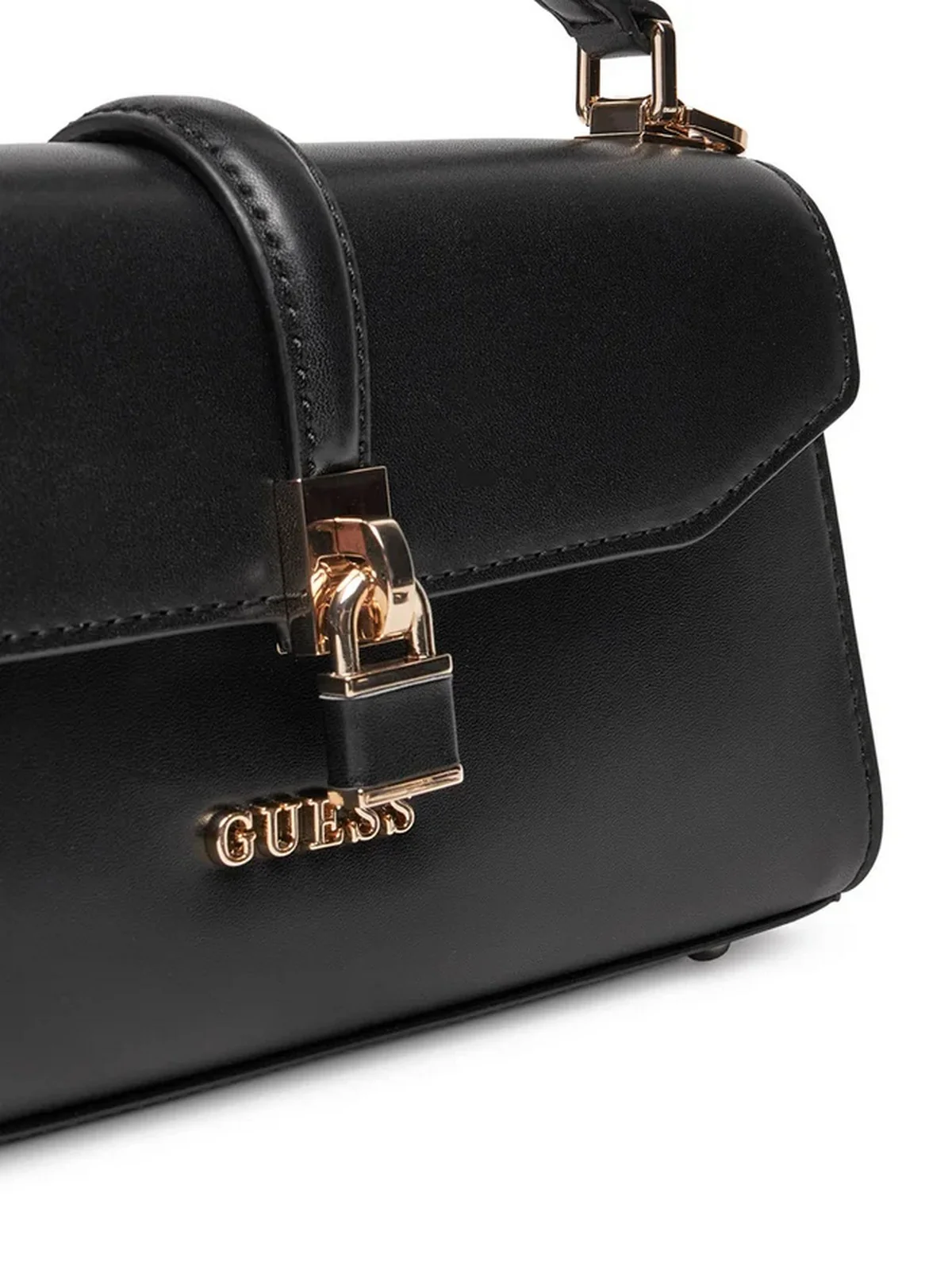 GUESS Borsa Donna QUEENSLAND TOP HANDLE FLAP HWVG96 55200 BLA BLACK - Image 3