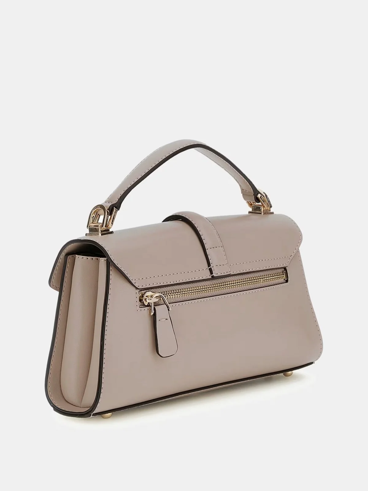 GUESS Borsa Donna QUEENSLAND TOP HANDLE FLAP HWVG96 55200 SIT SIMPLY TAUPE - Image 5