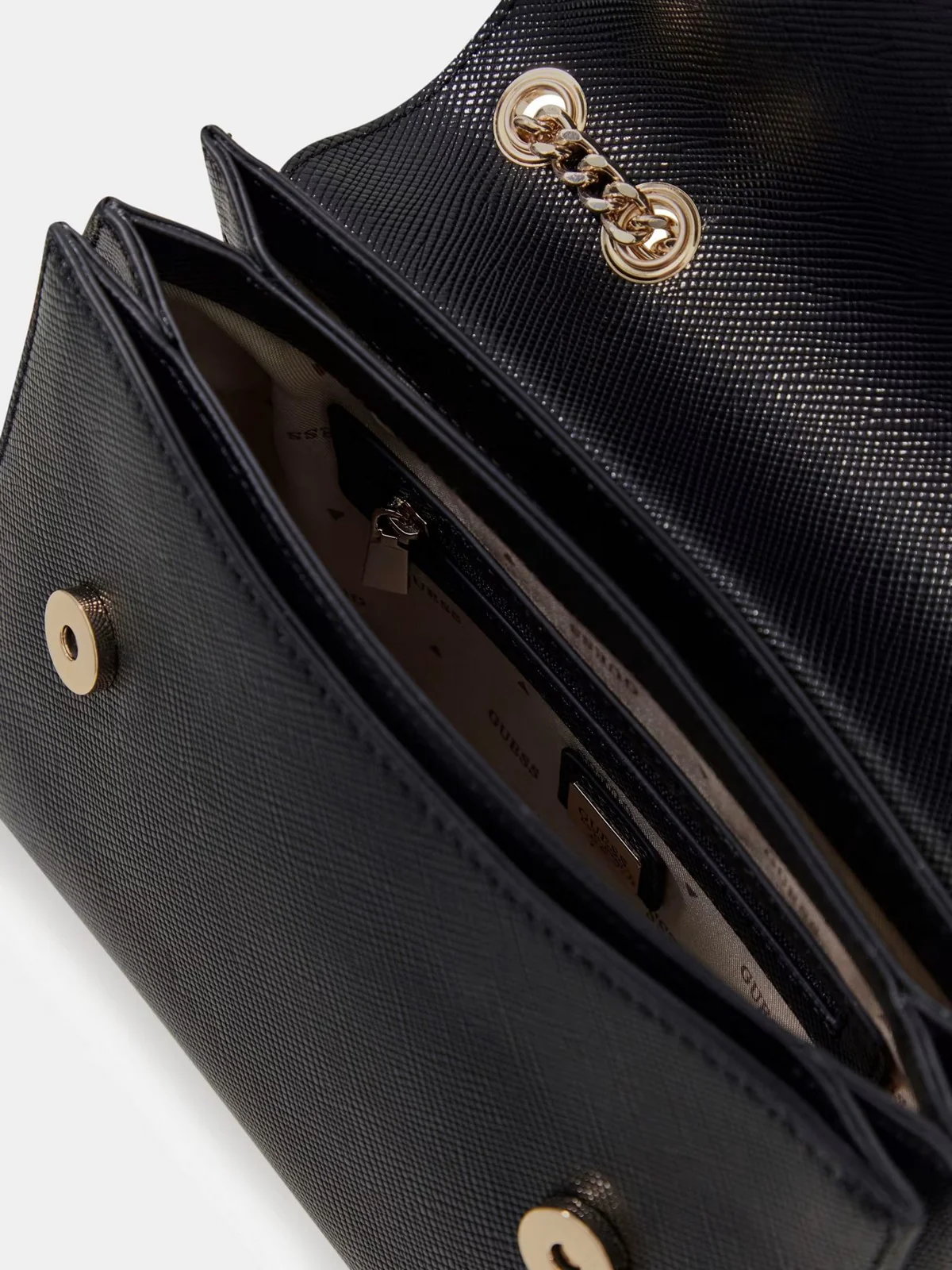 GUESS Borsa Donna SERENOVA CNVRTBLE XBODY FLAP HWZG80 91210 BLA BLACK - Image 3