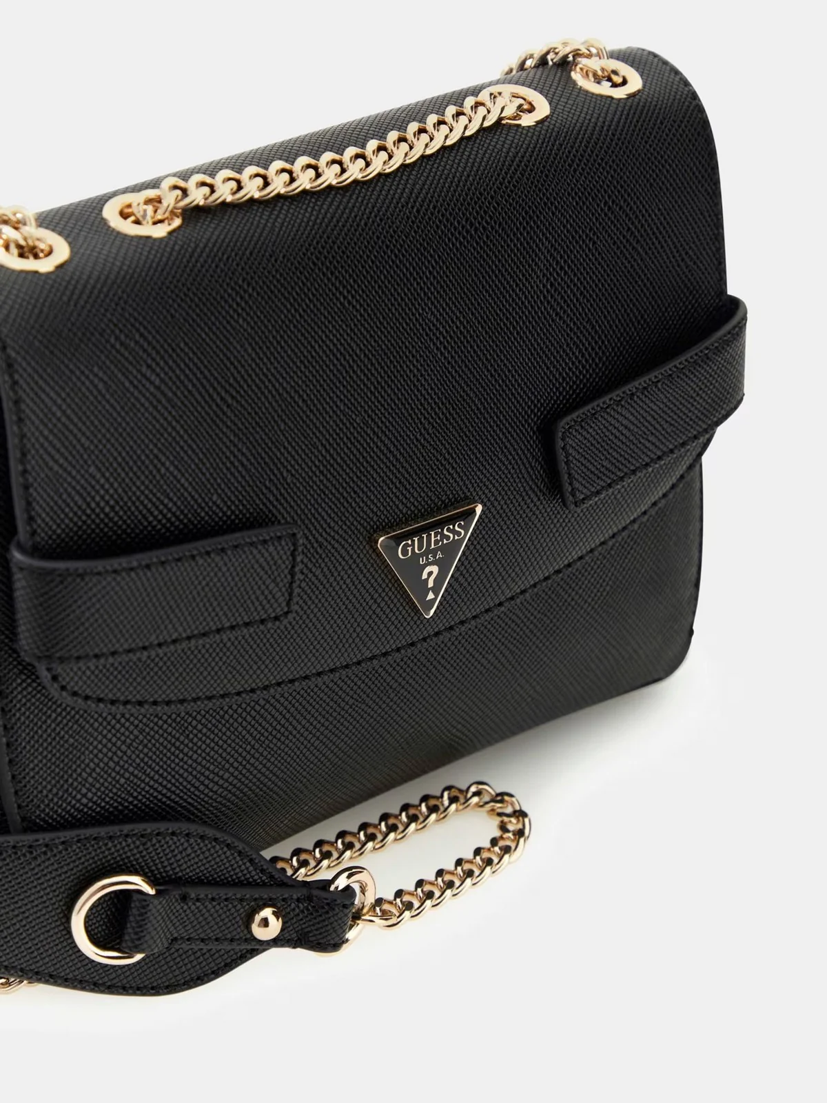 GUESS Borsa Donna SERENOVA CNVRTBLE XBODY FLAP HWZG80 91210 BLA BLACK - Image 4
