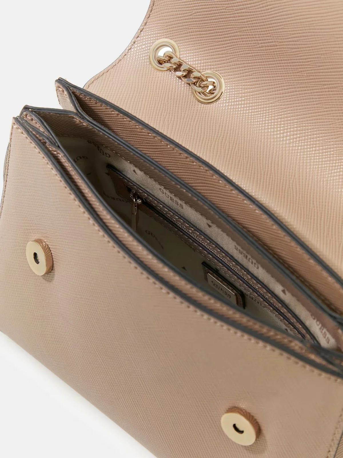GUESS Borsa Donna SERENOVA CNVRTBLE XBODY FLAP HWZG80 91210 PLC PALE MOCHA - Image 4
