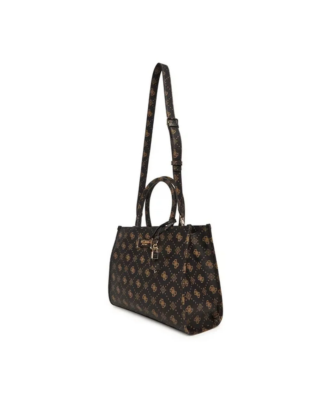 GUESS Borsa Donna SILIA 2 COMP TOTE HWGP98 90220 ESL ESPRESSO LOGO - Image 3