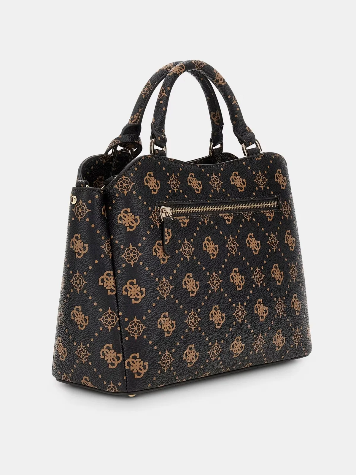 GUESS Borsa Donna SILIA GIRLFRIEND SATCHEL HWGP98 90060 ESL ESPRESSO LOGO - Image 3