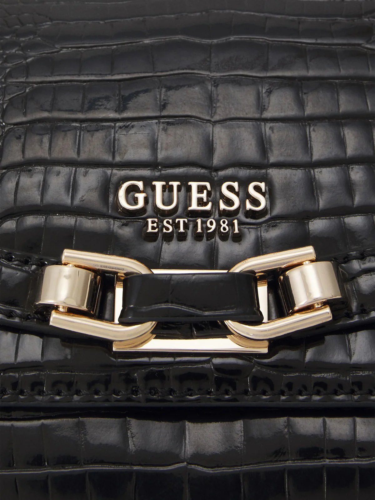 GUESS Borsa Donna SILVYE CONVERTIBLE XBODY FLAP HWCG95 27210 BLA Nero - Image 5