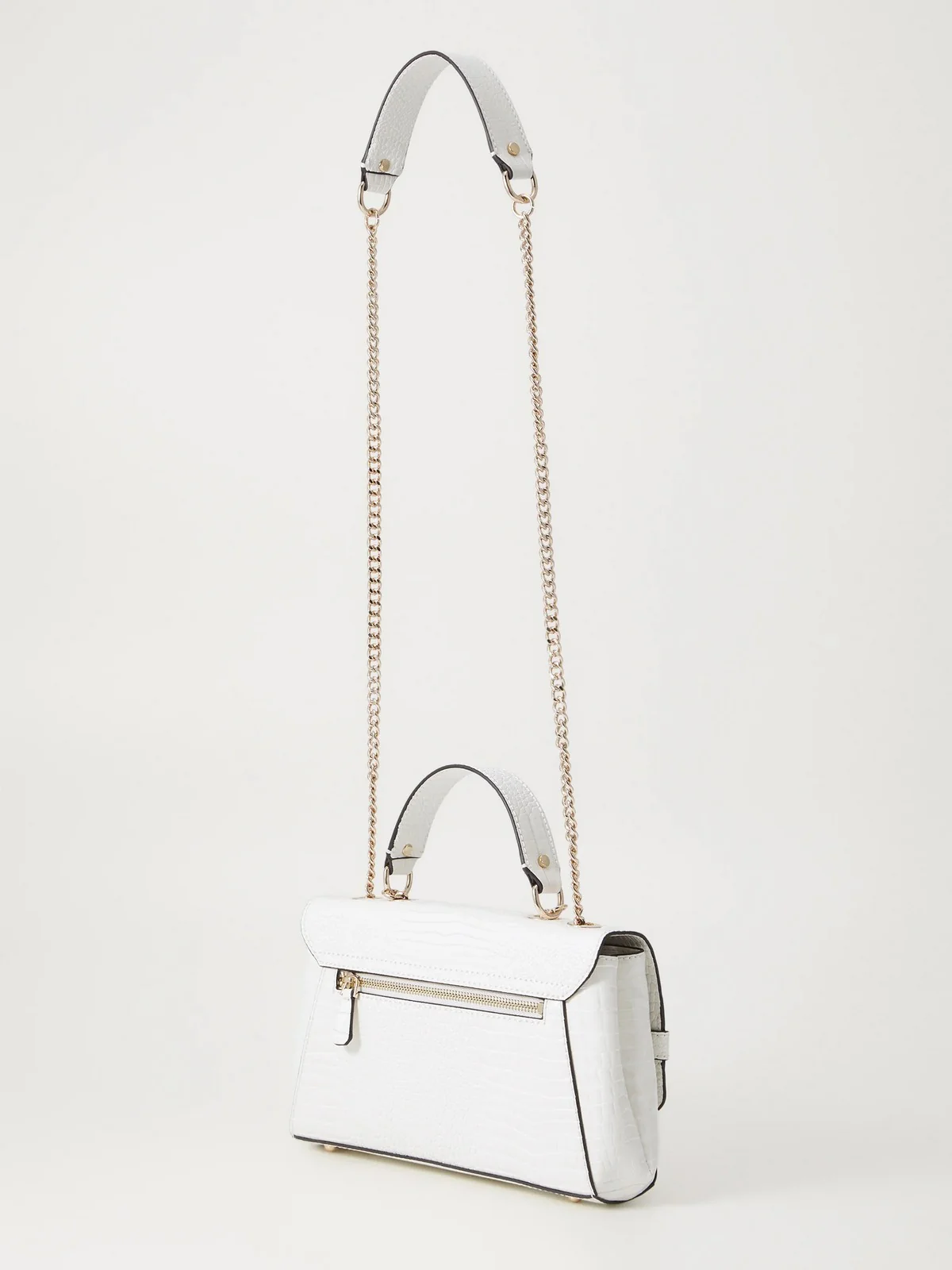 GUESS Borsa Donna SILVYE CONVERTIBLE XBODY FLAP HWCG95 27210 WHI Bianco - Image 2