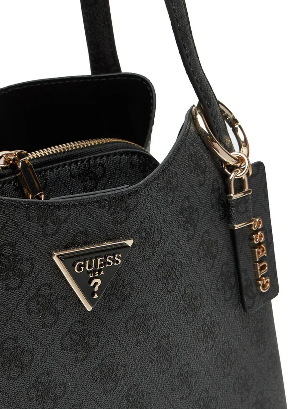 GUESS Borsa Donna SORA GIRLFRIEND CARRYALL HWSG95 07220 CLO Grigio - Image 2