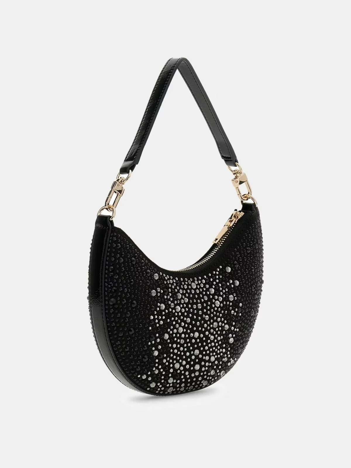 GUESS Borsa Donna TASMIN MINI SHOULDER BAG HWEG99 31720 BLA BLACK - Image 3