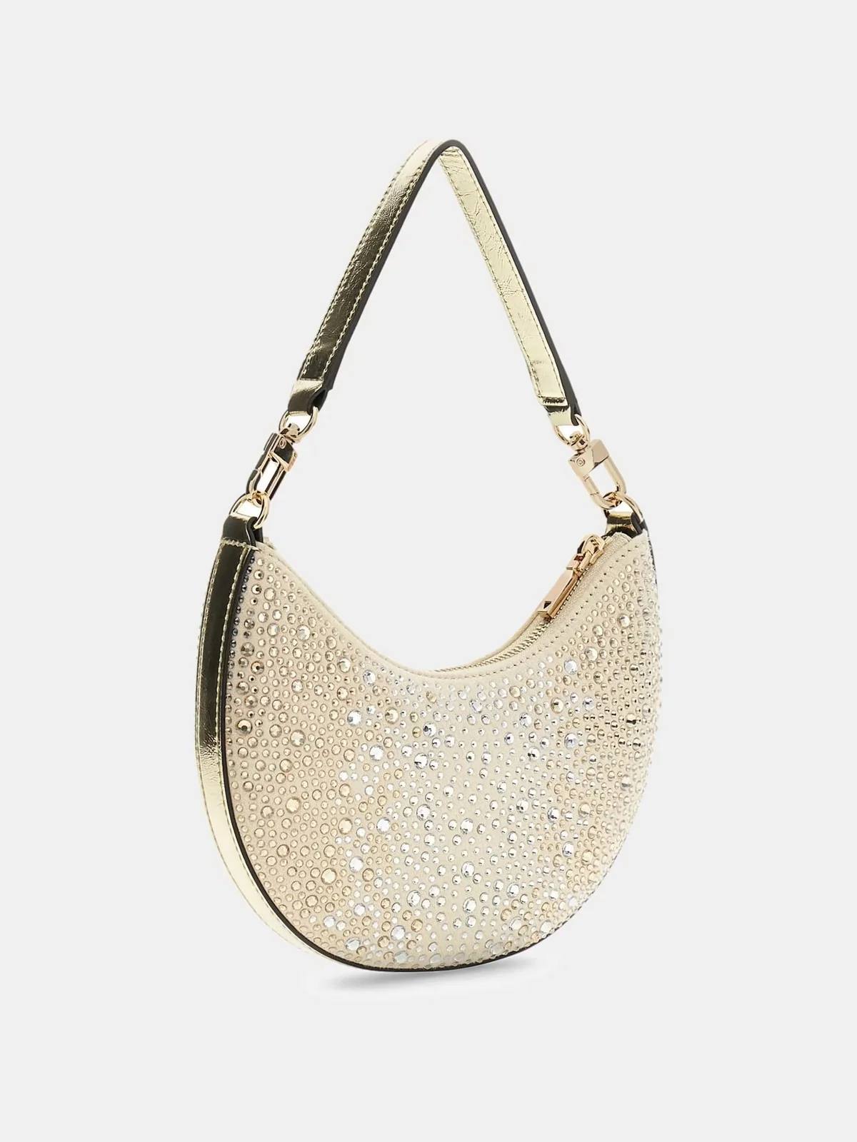 GUESS Borsa Donna TASMIN MINI SHOULDER BAG HWEG99 31720 GOL GOLD - Image 3