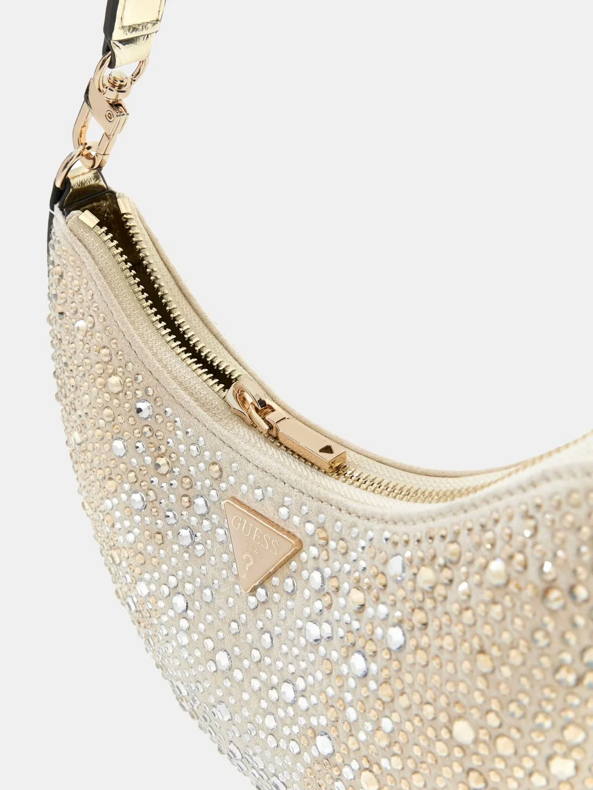 GUESS Borsa Donna TASMIN MINI SHOULDER BAG HWEG99 31720 GOL GOLD - Image 4