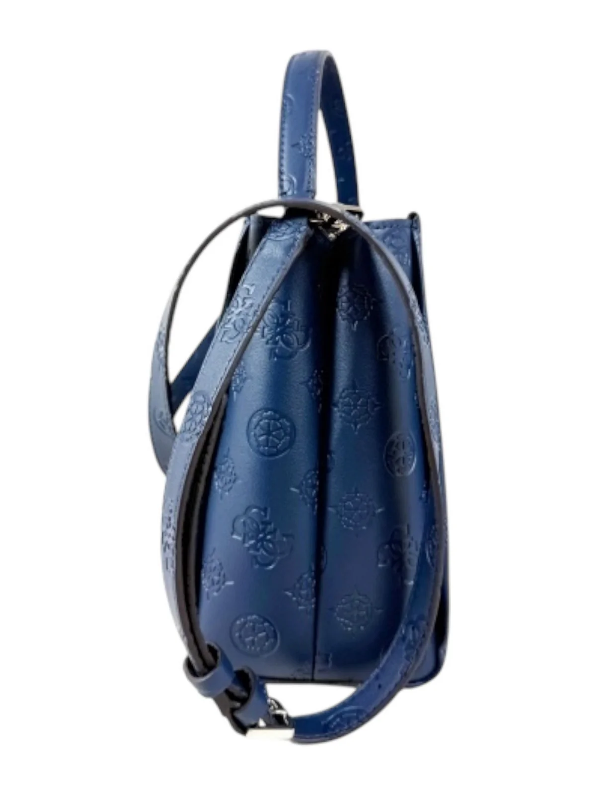 GUESS Borsa Donna TISHA LARGE GIRLFRIEND SATCHEL HWPD77 64070 MDL MIDNIGHT LOGO - Image 2