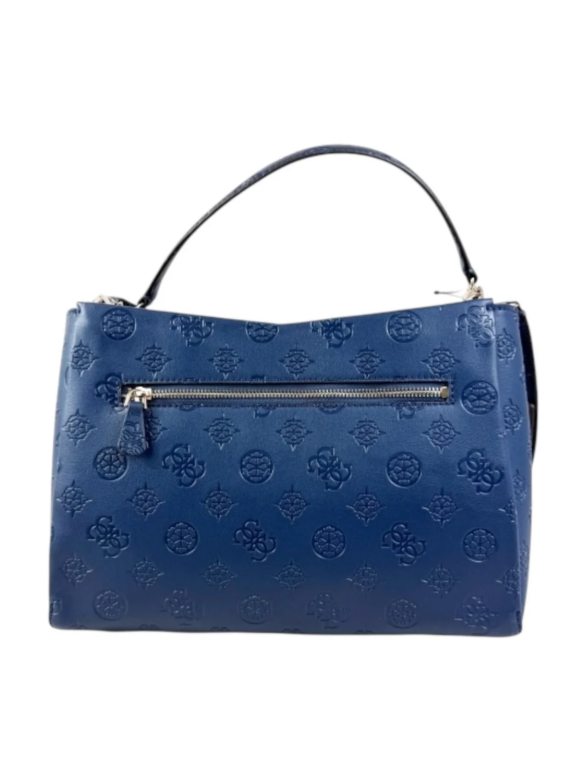 GUESS Borsa Donna TISHA LARGE GIRLFRIEND SATCHEL HWPD77 64070 MDL MIDNIGHT LOGO - Image 3