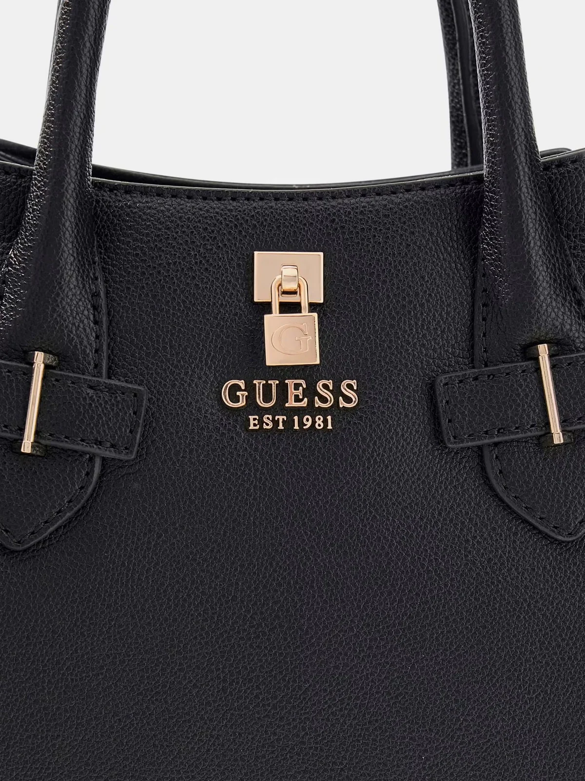 GUESS Borsa Donna YESBA GIRLFRIEND SATCHEL HWBG78 33070 BLA BLACK - Image 6