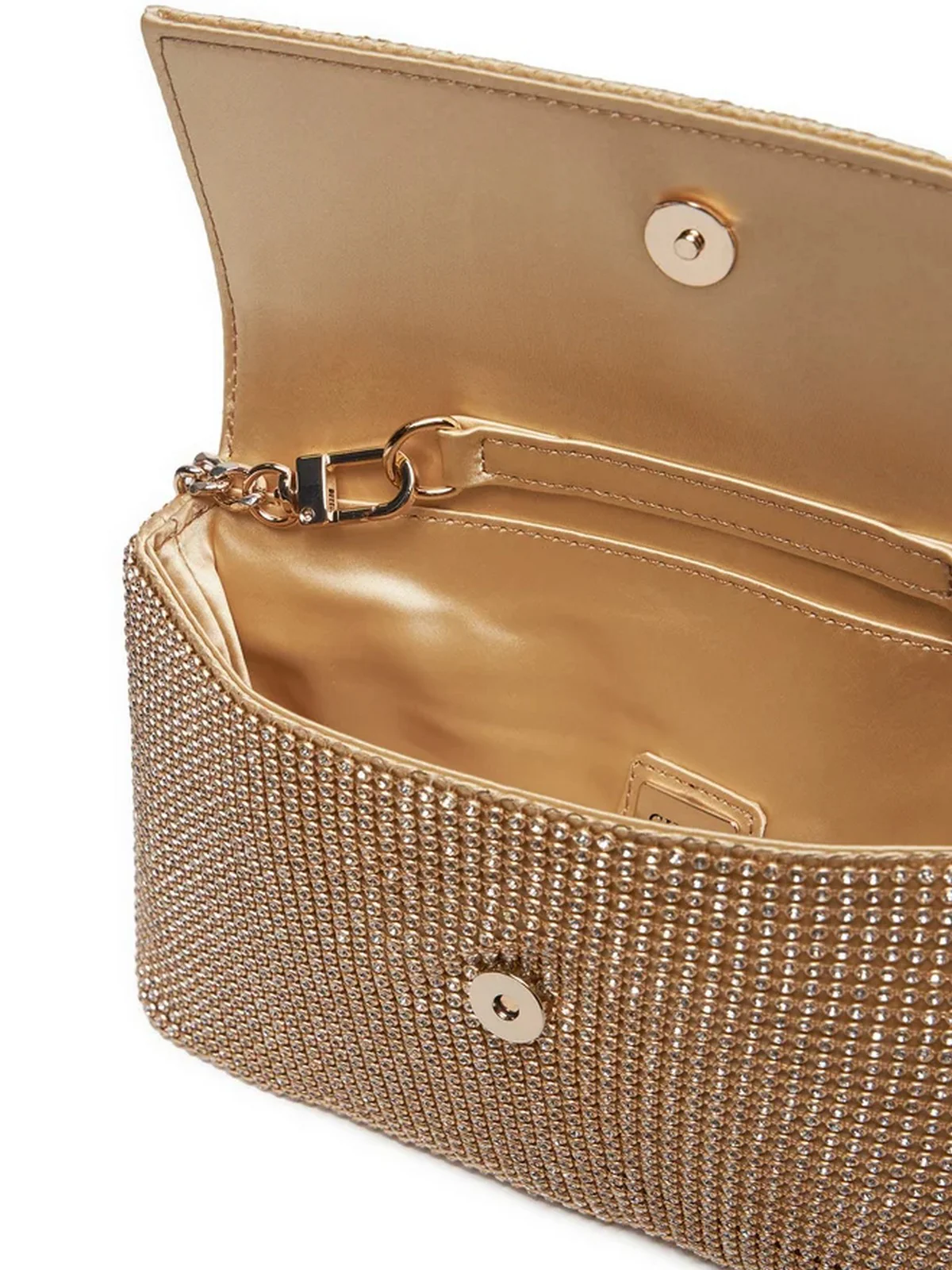 GUESS Borsa Donna Zalina Flap Clutch HWRP93 50700 GOL Oro - Image 4