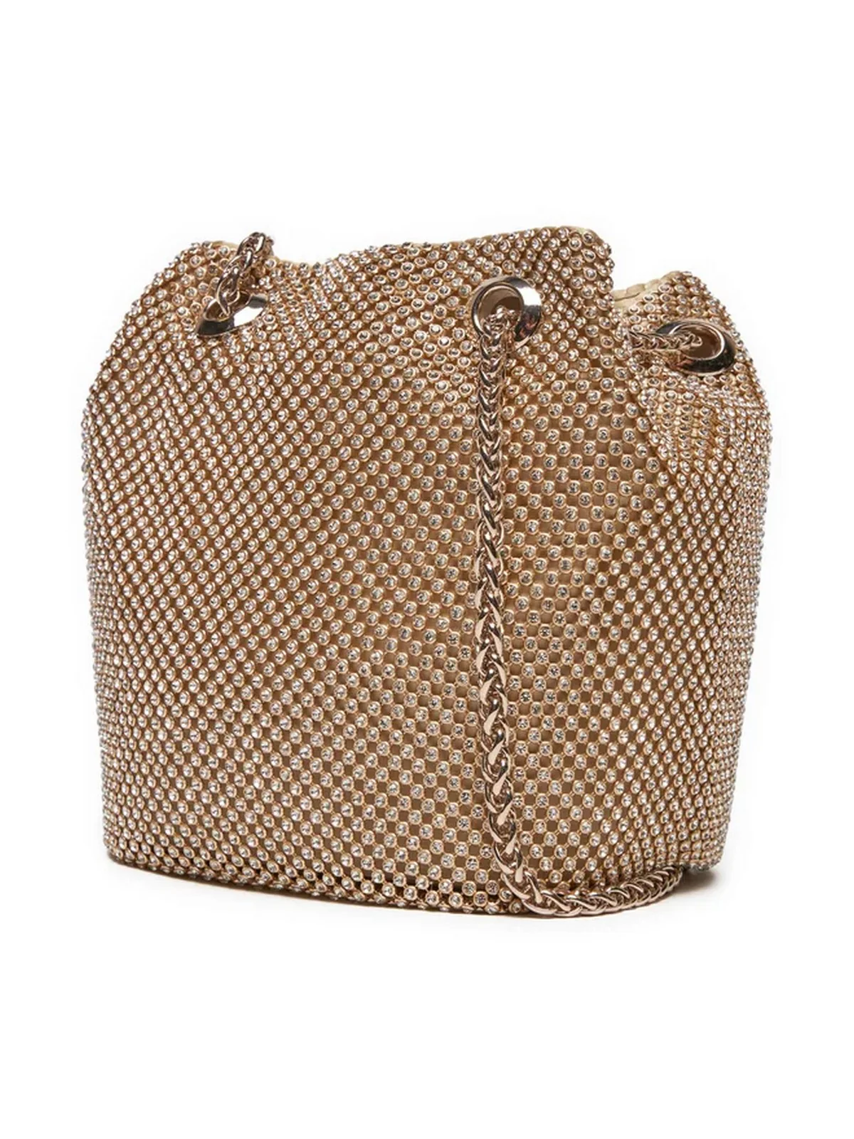 GUESS Borsa Donna Zalina Flap Clutch HWRP93 50750 GOL Oro - Image 4