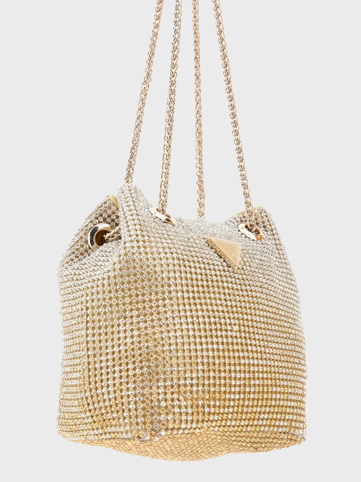 GUESS Borsa Donna ZALINA POUCH HWOR93 50750 GOL Oro - Image 4