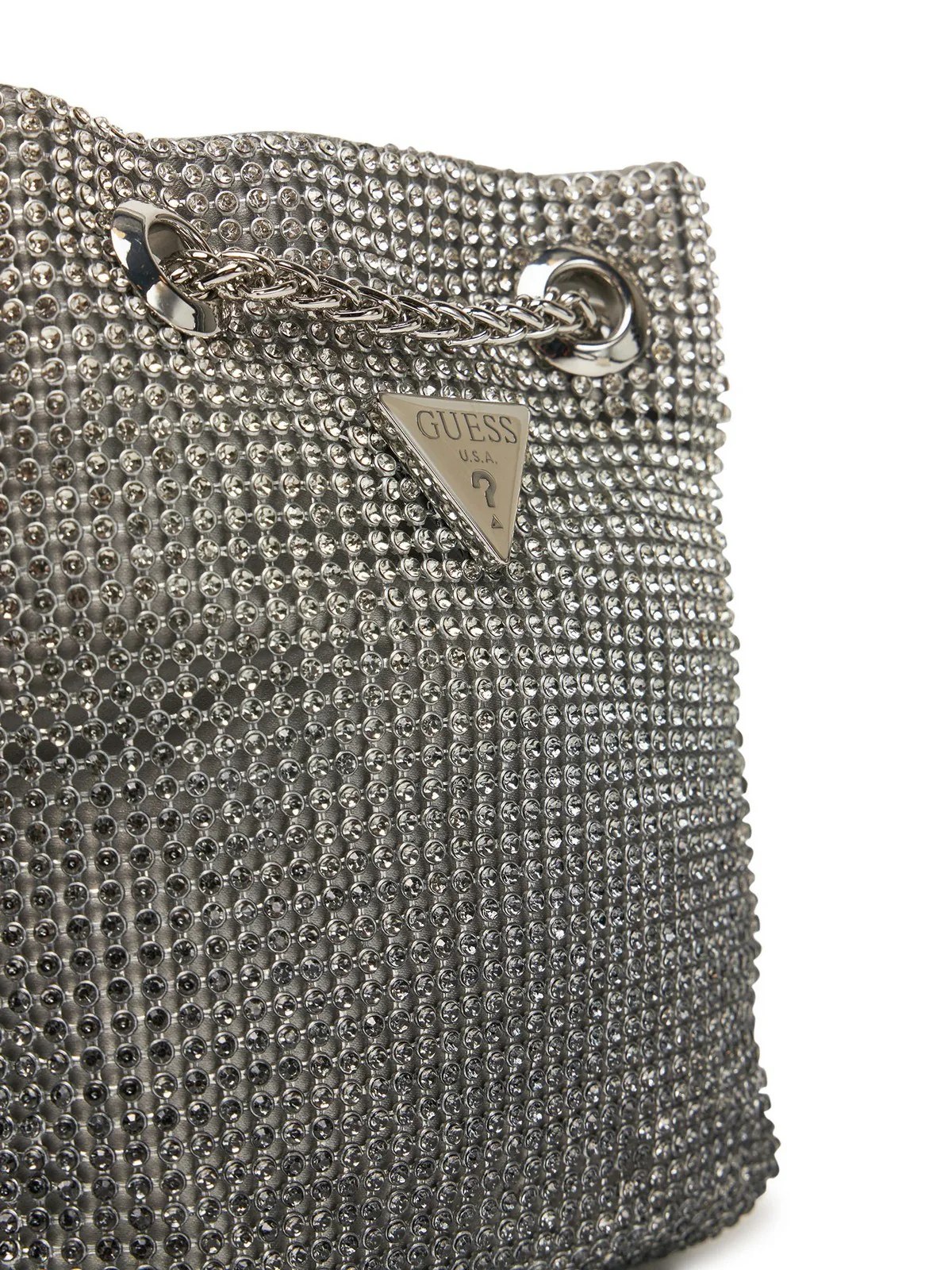GUESS Borsa Donna ZALINA POUCH HWOY93 50750 SIL Argento - Image 2