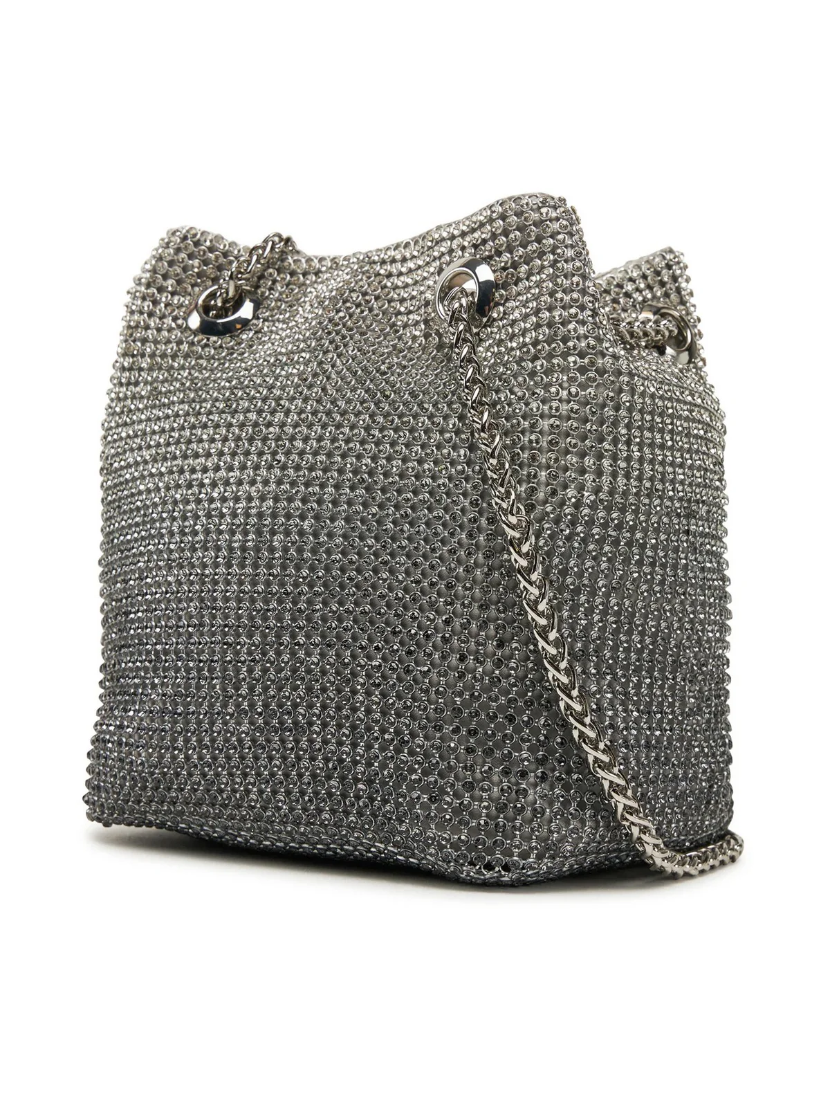 GUESS Borsa Donna ZALINA POUCH HWOY93 50750 SIL Argento - Image 3