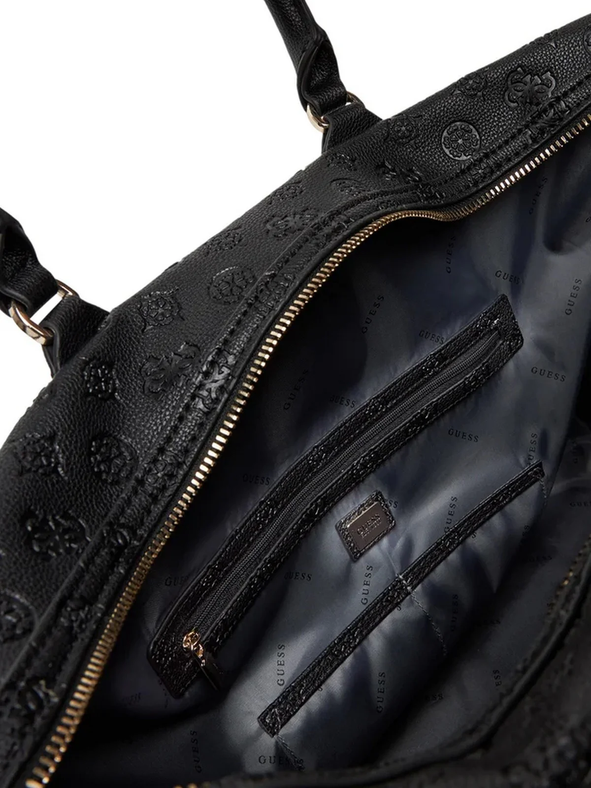 GUESS Borsone Donna WILDER WEEKENDER DUFFEL TWDP74 52416 BLA Nero - Image 4
