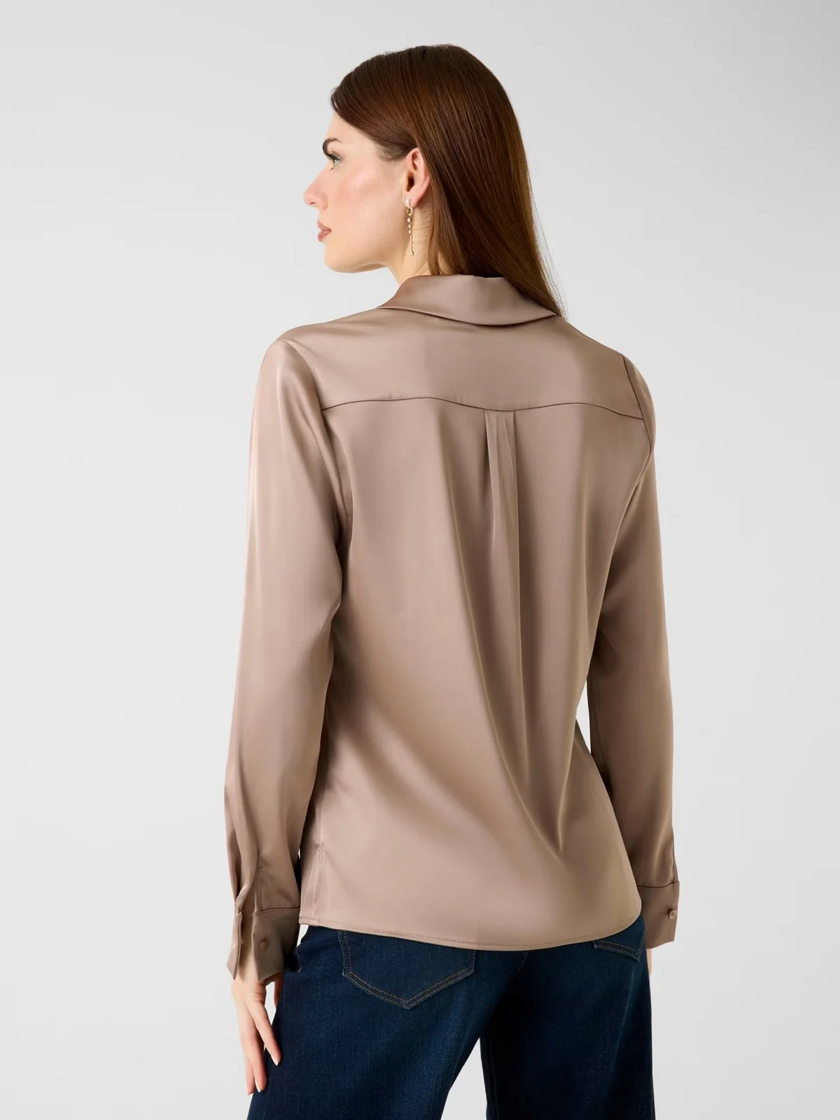 GUESS Camicia Donna MARGUERITE HOTFIX POKETS SHIRT W5RH40 WFQC2 A10L SUMMER CLAY - Image 3
