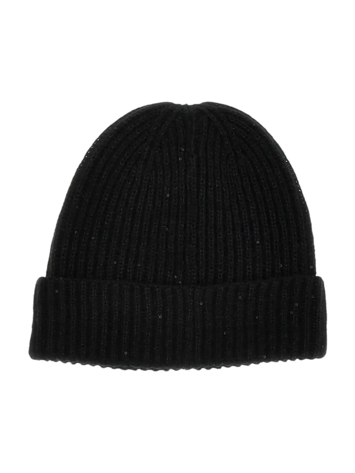 GUESS Cappello Donna BEANIE LANA LUREX AW5236 WOL01 BLA Nero - Image 2