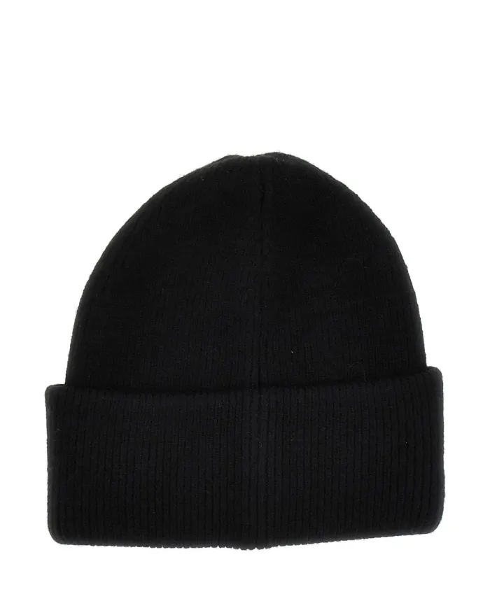 GUESS Cappello Donna BEANIE PATCH TRIANGOLO AW5234 VIS01 BLA Nero - Image 2