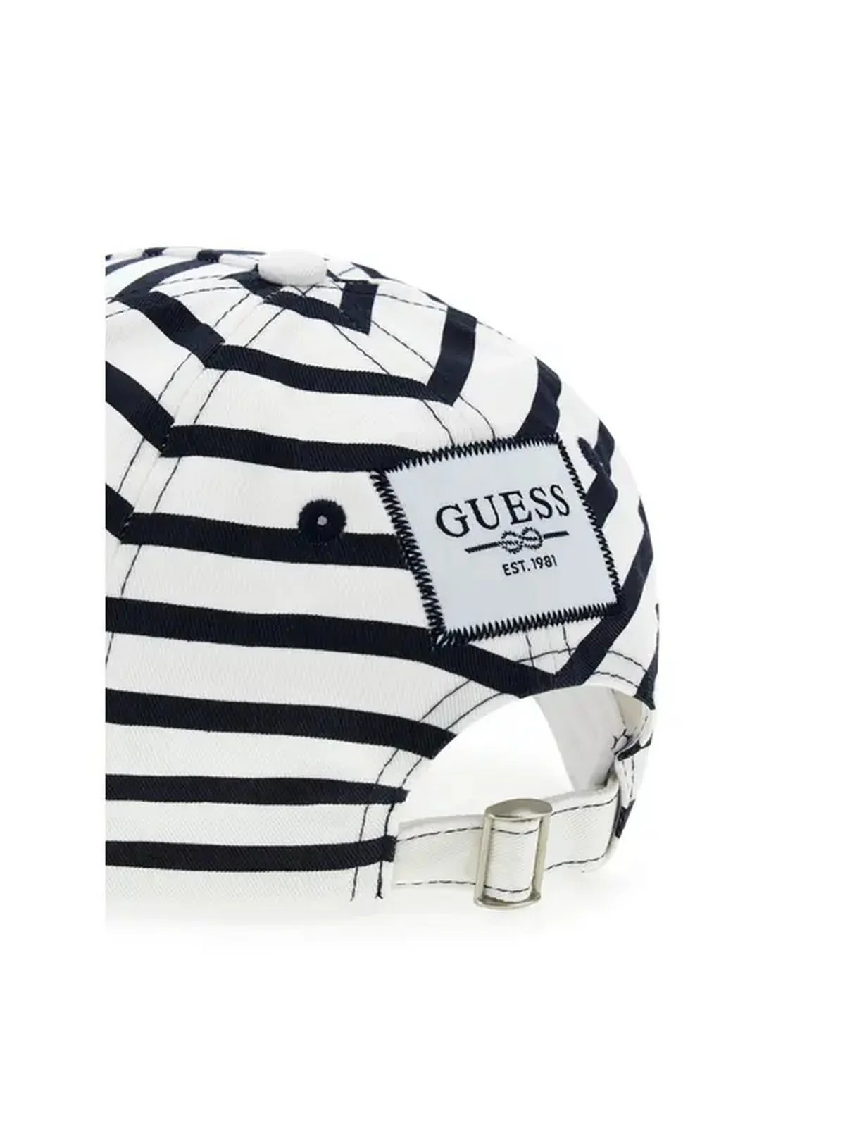 GUESS Cappello Donna CECILIA STRIPED MARINA BASEBAL W6GZ05 W2108 SM1L BLACKENED BLUE AND W - Image 2