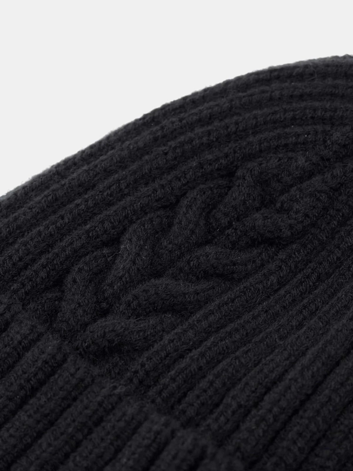 GUESS Cappello Donna KNITTED BEANIE AW5381 POL01 BLA BLACK - Image 4