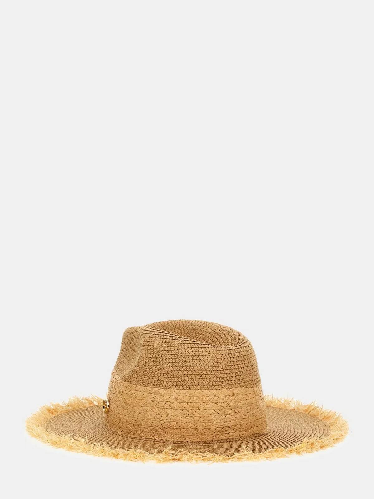 GUESS Cappello Donna OFELIA RAFFIA FEDORA HAT AW5509 POL01 NTC NATURAL COGNAC - Image 3
