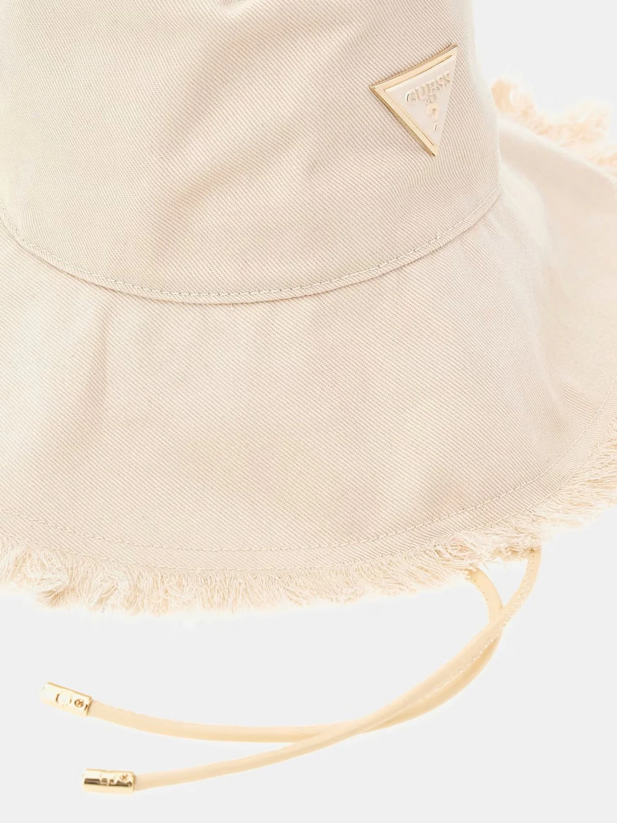 GUESS Cappello Donna SALLY GABARDINE FEDORA HAT AW5511 COT01 BEI Beige - Image 4