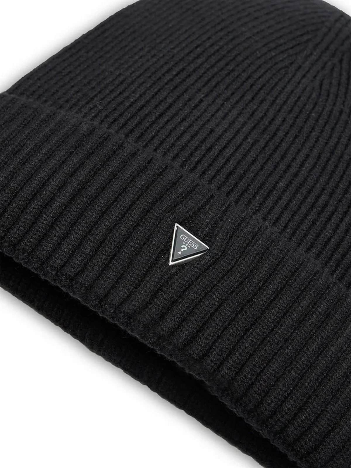 GUESS Cappello Uomo MITO BEANIE AM9430 POL01 BLA Nero - Image 2