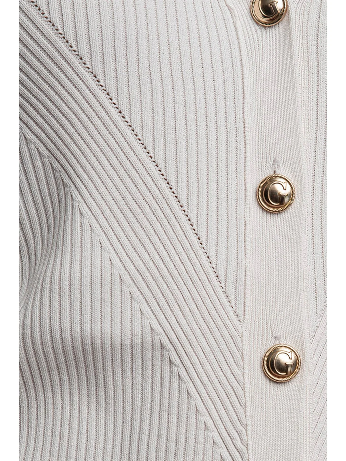 GUESS Cardigan Donna KAILEY LS CARDI SWTR W4GR41 Z2U00 G9L9 Beige - Image 4