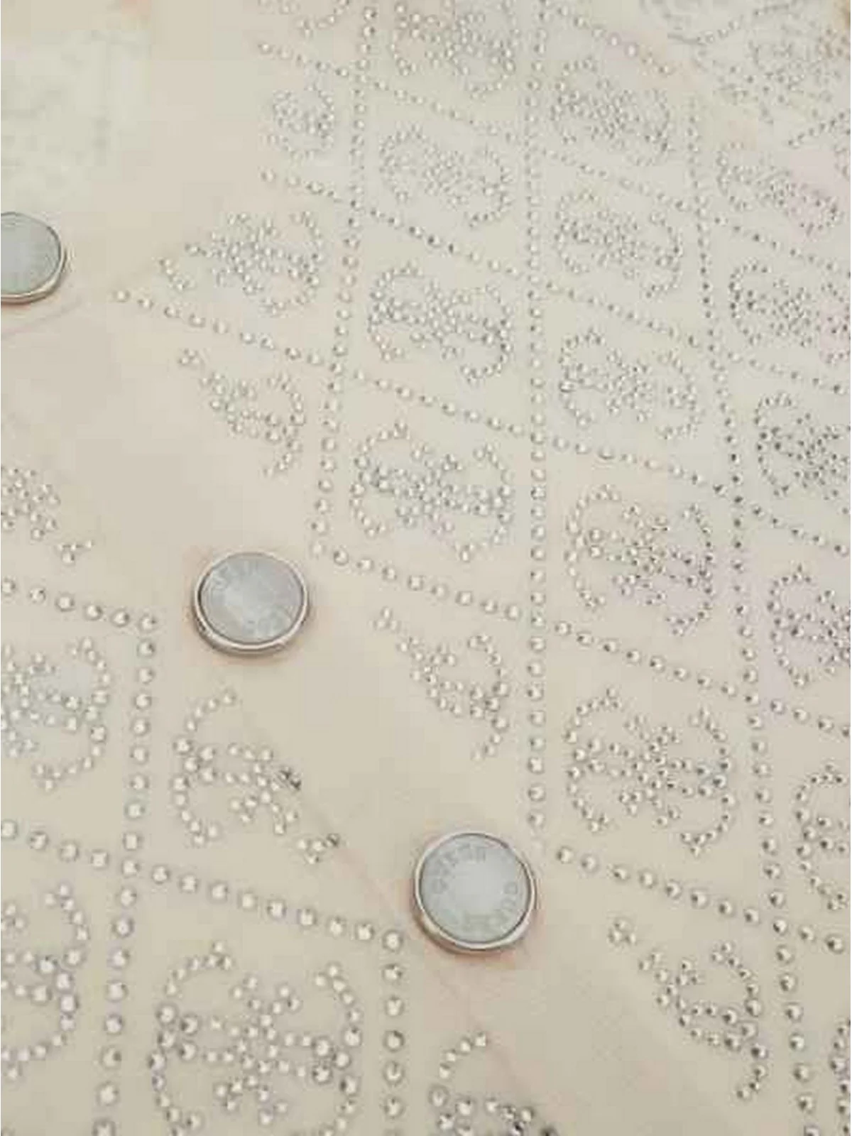 GUESS Cardigan Donna PAIGE 4G STONES LS CARDI SWTR W4YR25 Z3FN0 G012 Bianco - Image 3