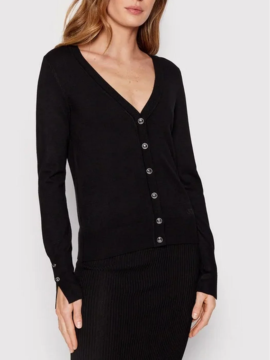 GUESS Cardigan Donna  W2YR33 Z2V62 JBLK Nero - Image 2
