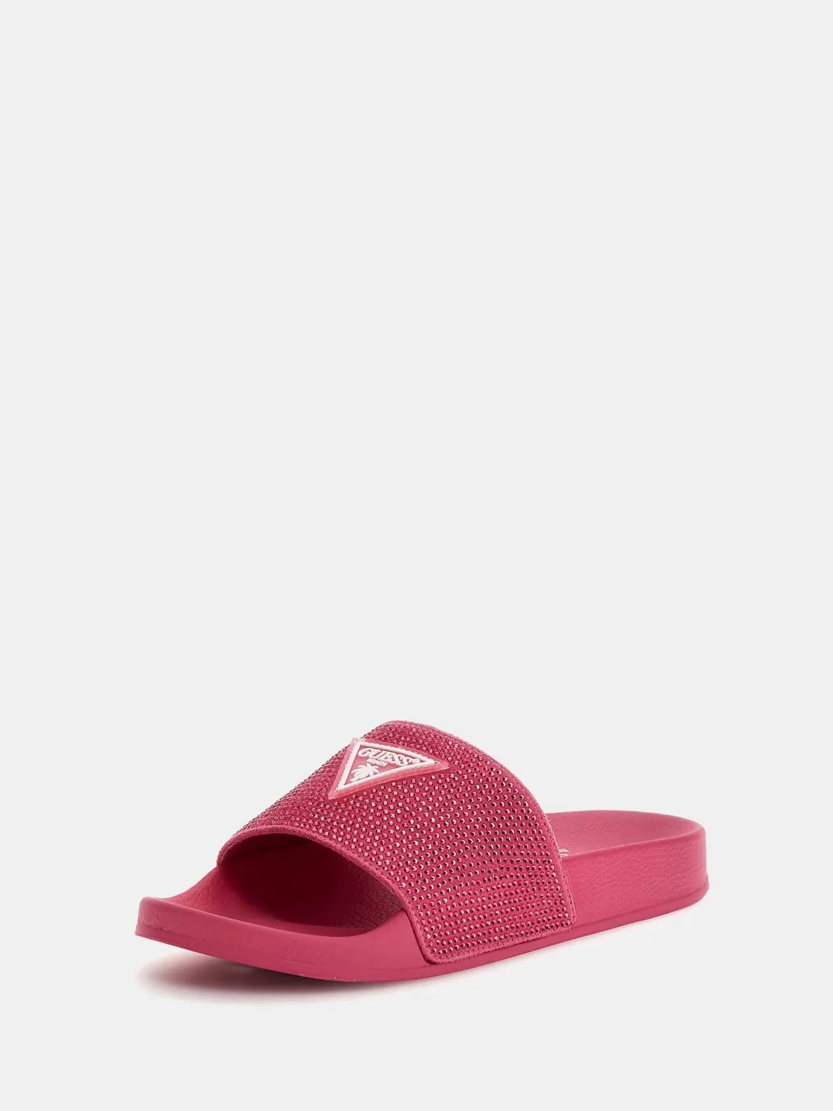 GUESS Ciabatta Donna BEACH SLIPPERS STRASS E4GZ25 BB00F G4D6 Rosa - Image 2