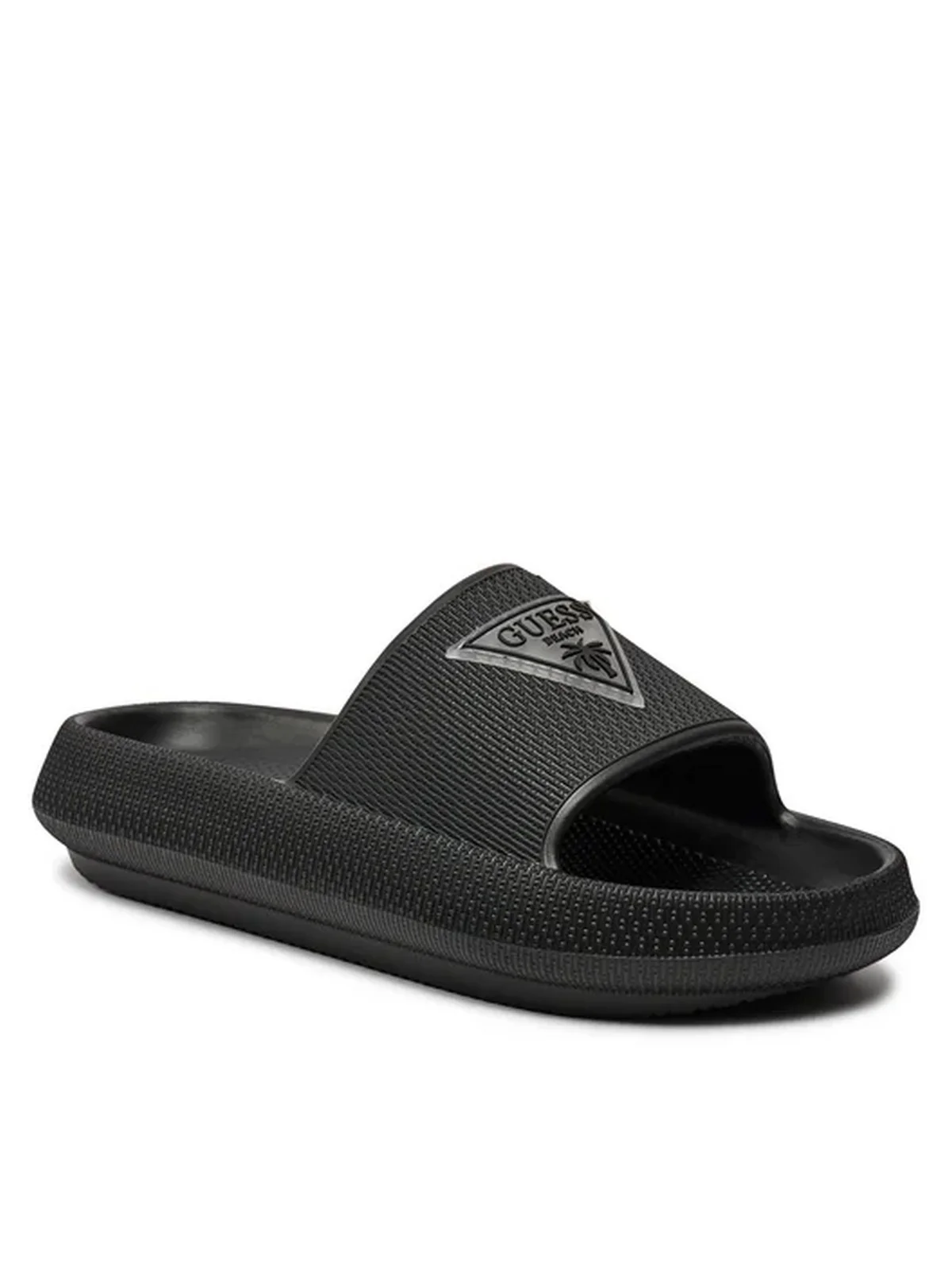 GUESS Ciabatta Donna Rubber Slippers E4GZ27 WG5X0 JBLK Nero - Image 2