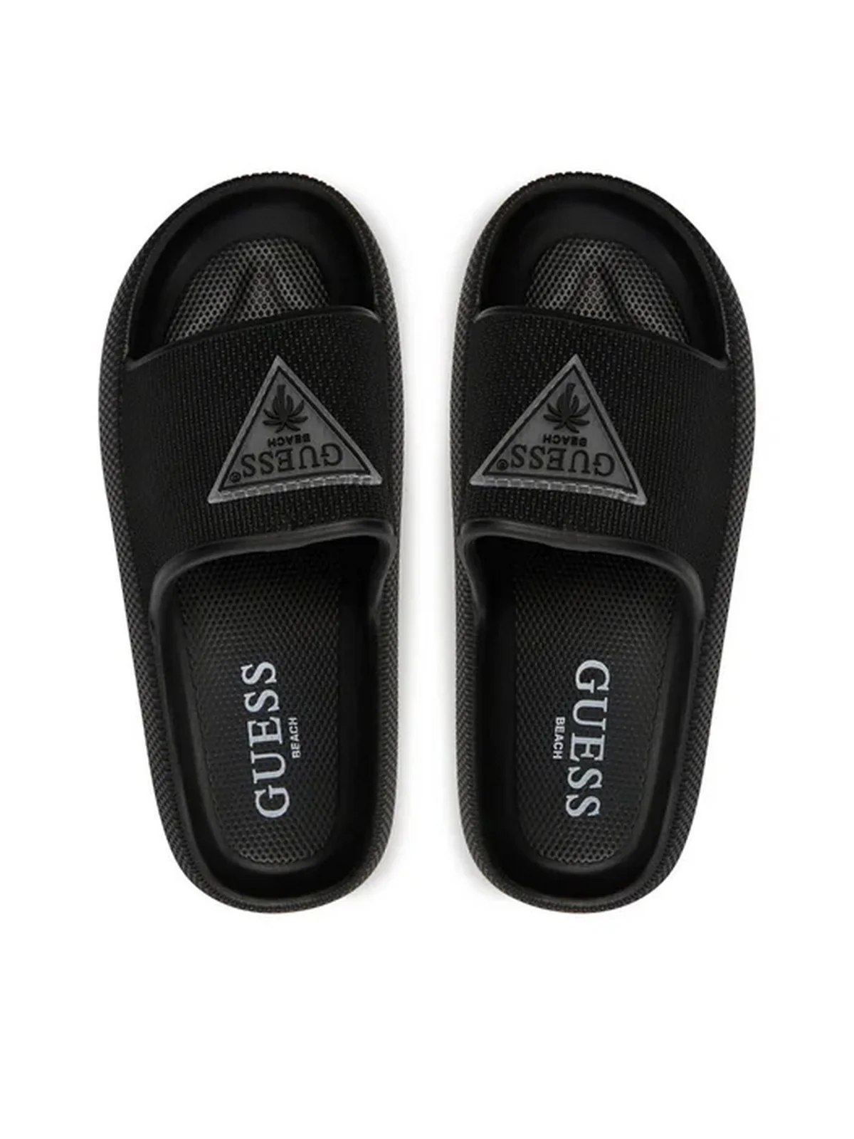 GUESS Ciabatta Donna Rubber Slippers E4GZ27 WG5X0 JBLK Nero - Image 4