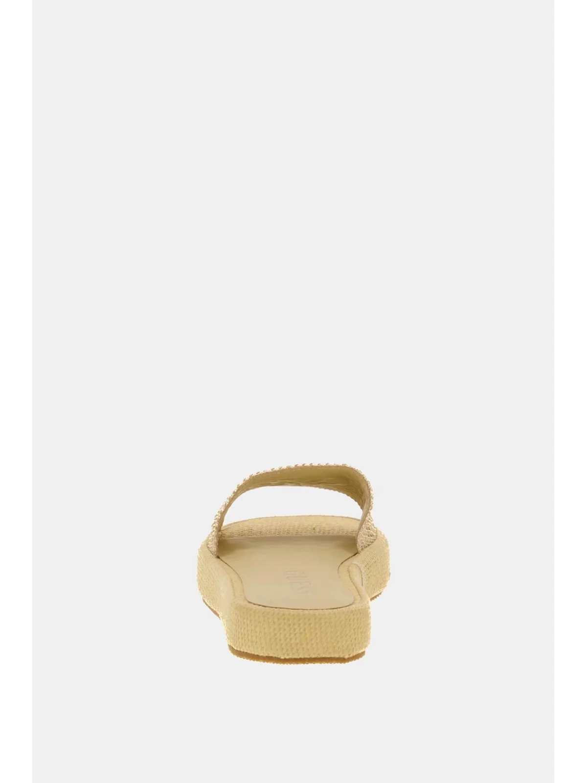 GUESS Ciabatta Donna TEXTURED RAFFIA SANDAL E6GZ08 WQ730 G1G1 NUDE SAND - Image 3