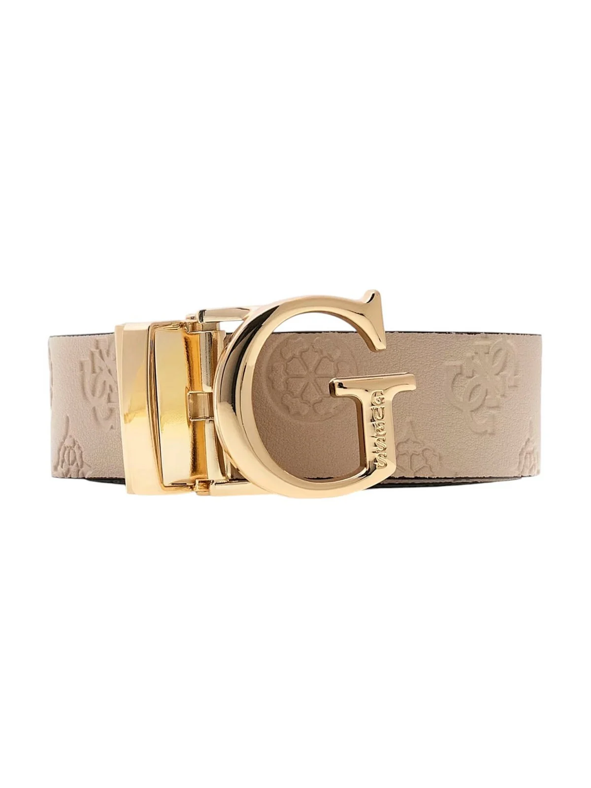 GUESS Cintura Donna ELLA LOGO ADJ&REV PANT BELT BW7861 P3430 BDU BLACK/DARK TAUPE - Image 3