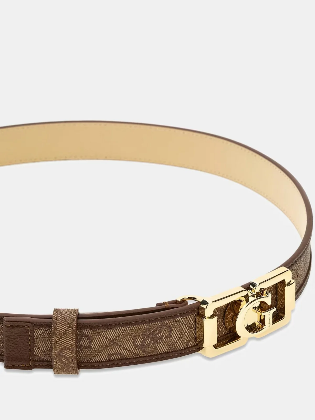 GUESS Cintura Donna KARNILLA NOT ADJ&NOT REV H30 BW9334 P6130 LTL LATTE LOGO - Image 3