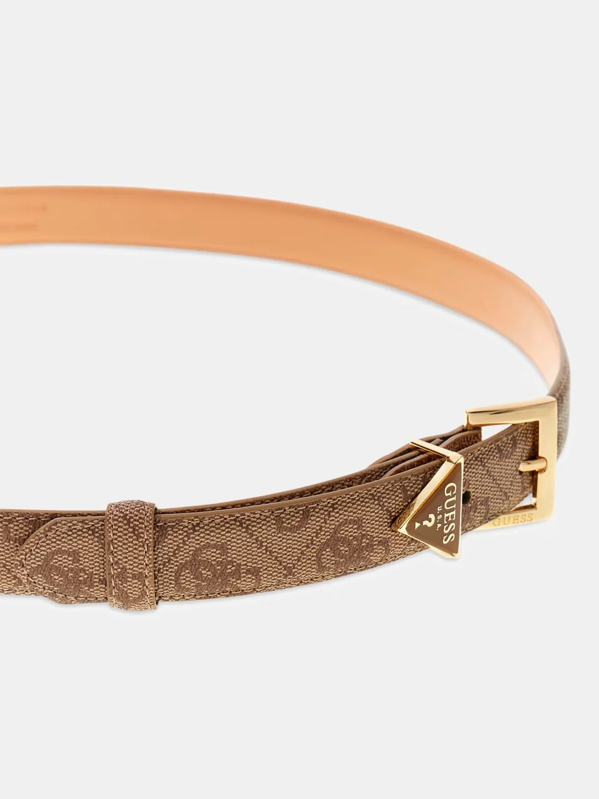 GUESS Cintura Donna NOELLE ADJ & NOT REV H25 BW9291 P5425 LTL LATTE LOGO - Image 3