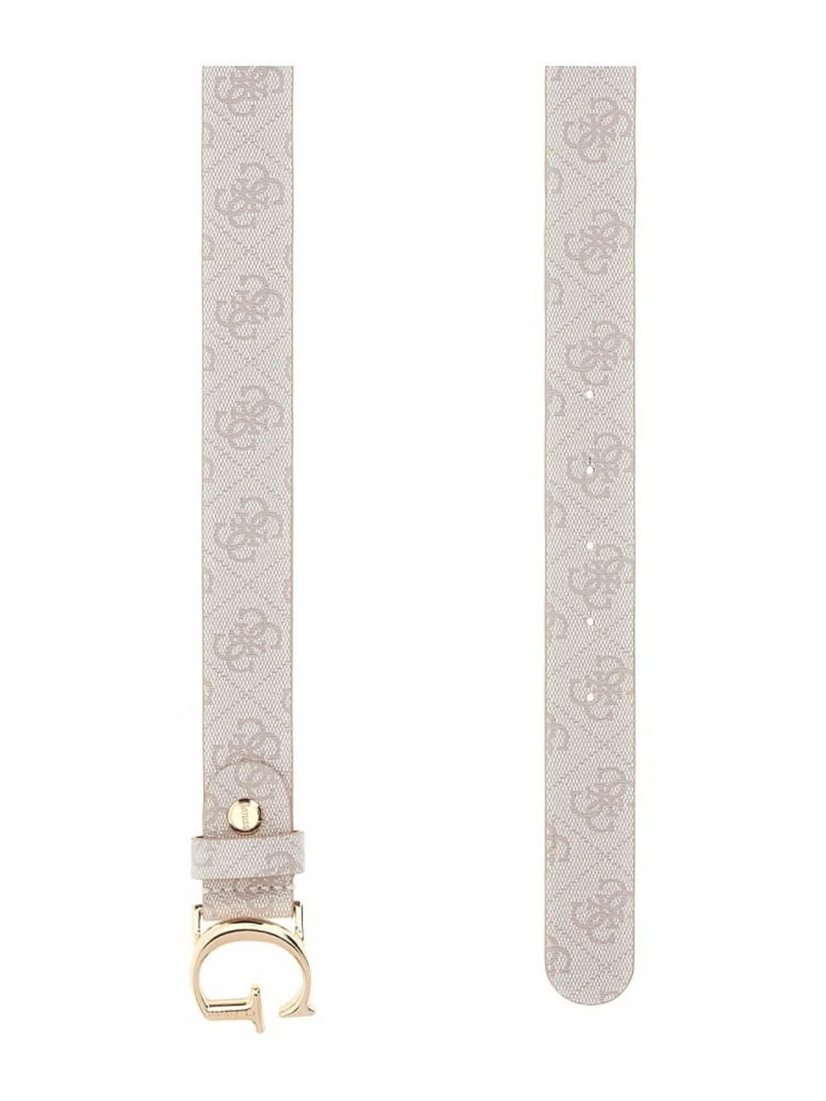 GUESS Cintura Donna NOELLE LOGO ADJ PANT BELT BW7862 P3430 DVL Bianco - Image 3